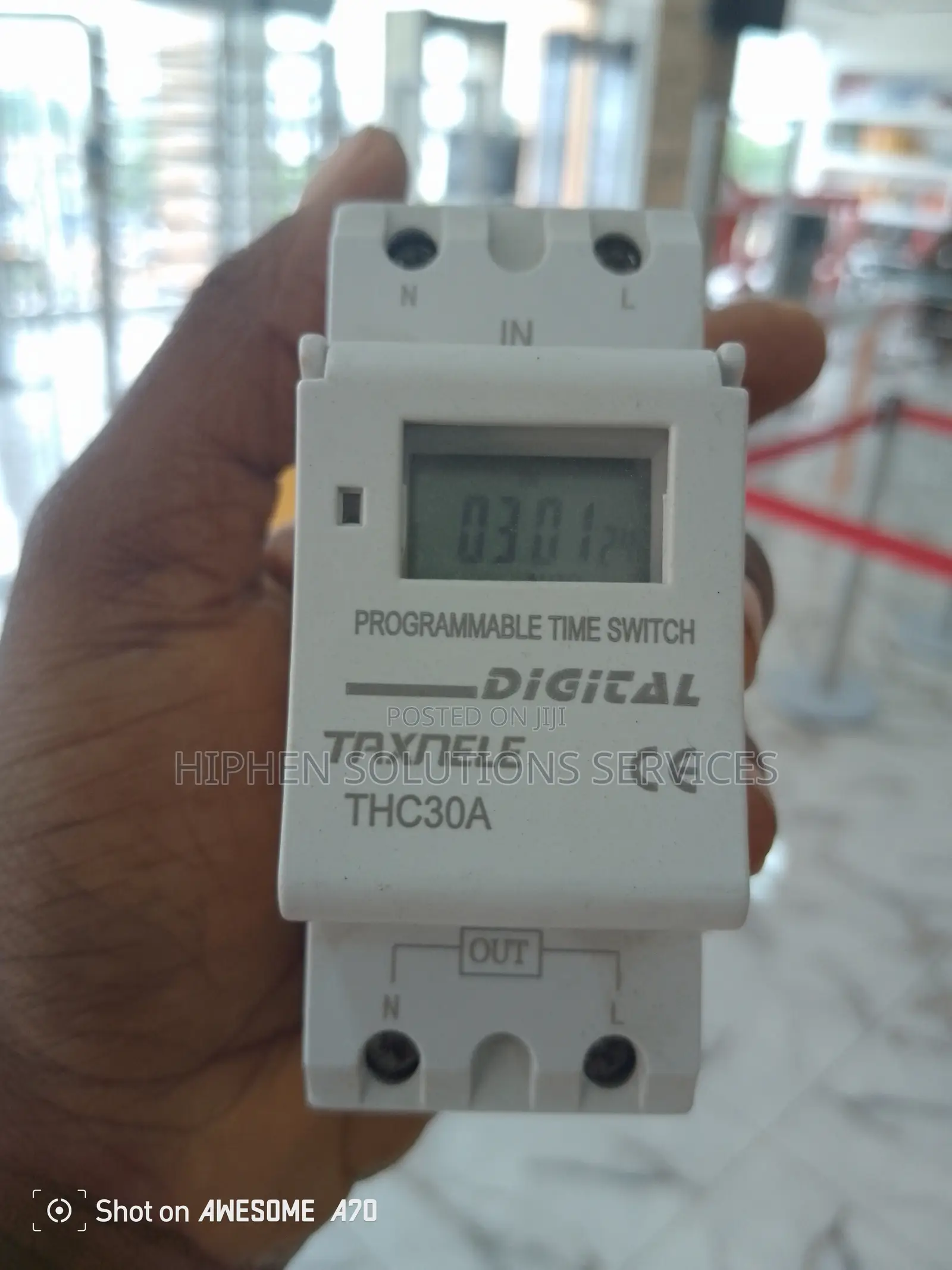 Programmable Timer Control Suitable for Home Appliances