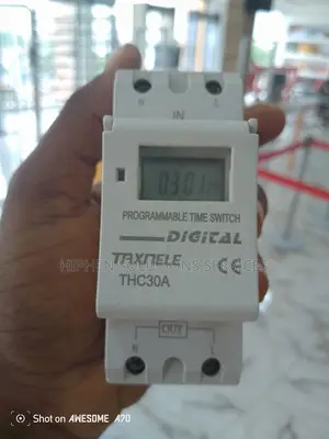 Programmable Timer Control Suitable for Home Appliances