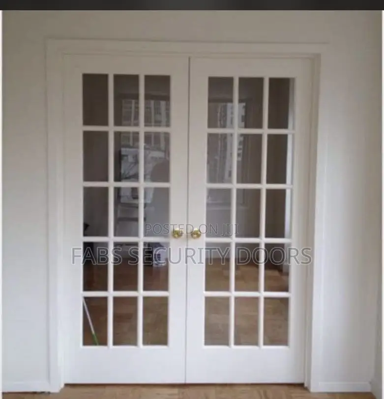 5ft Wooden Glass ( White)