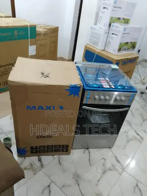 Top Brand Maxi 50*50 Gas Cooker (3 Gas Burners)