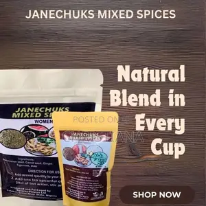 Janechuks Mixed Spices Fertility Tea for Fibroids,Pcos,Pid,