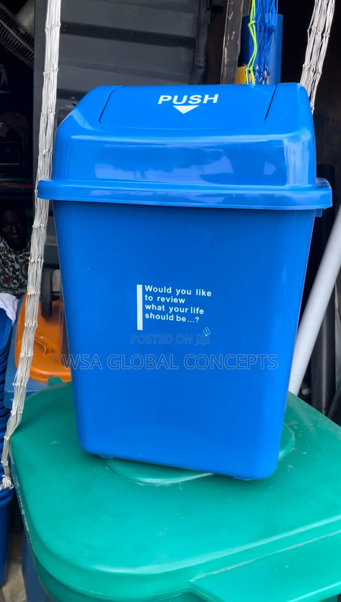 50 Liters Portable Waste Bin