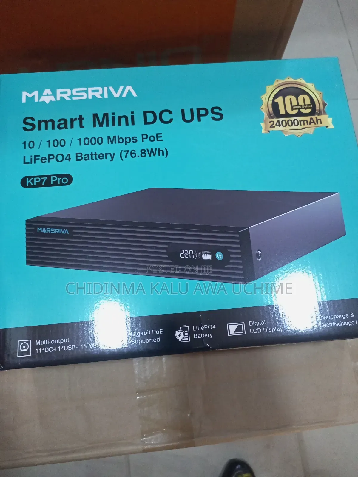 Marsriva 100w Mini Dc Ups