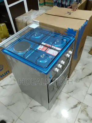 Maxi Free Standing Gas Cooker 3 Burner + 1 