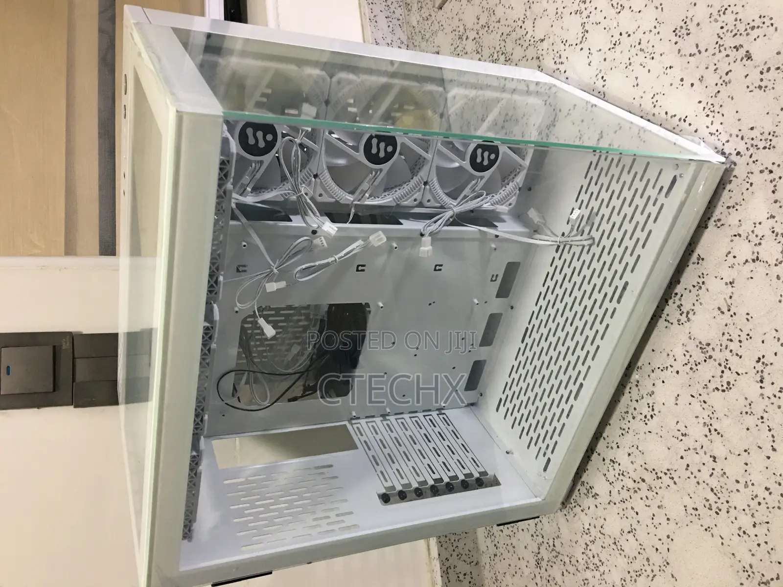 Gaming Computer Case With 6 PWM Argb Fans