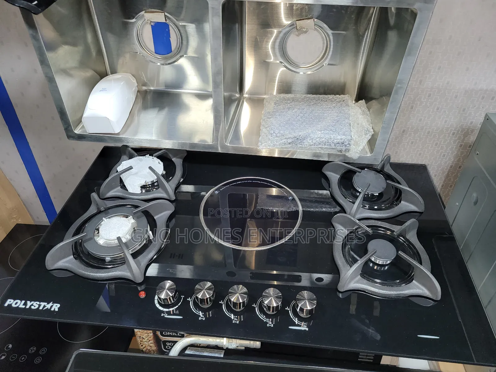 4 Gas 1 Electric Burner Polystar