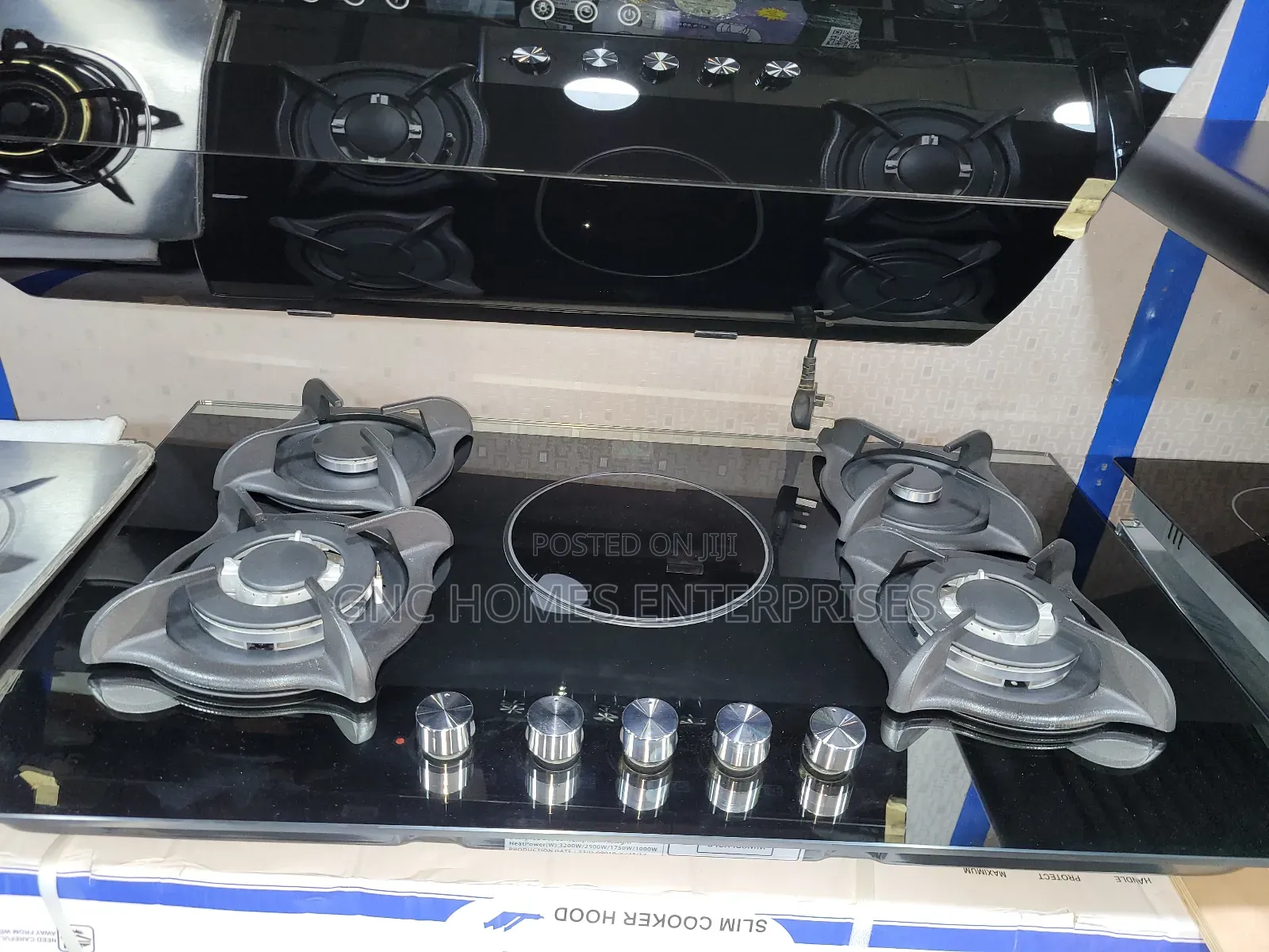 4 Gas 1 Electric Burner Polystar