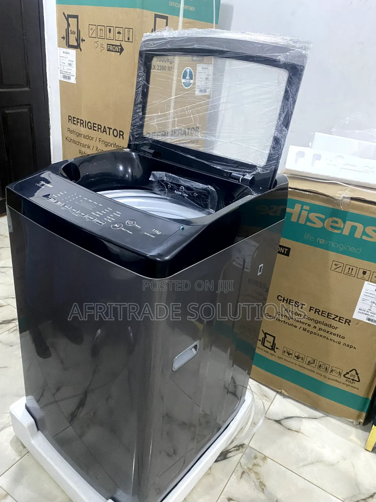 Durable Hisense Washing Machine Automatic- 11kg Capacity