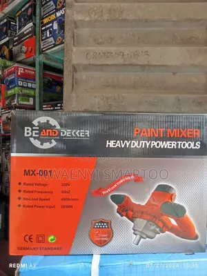 Paint Mixer Be and Decker
