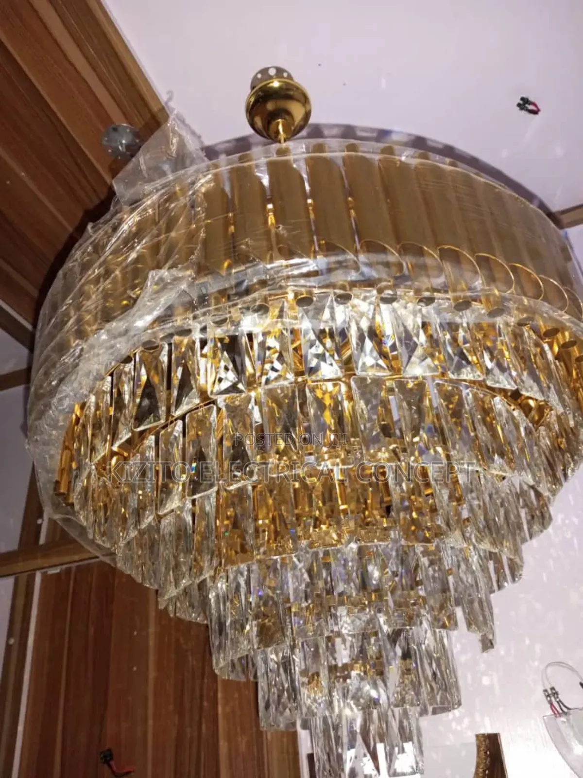 600mm Crystal Chandalier Home Decor Parlor Room Hotel Light