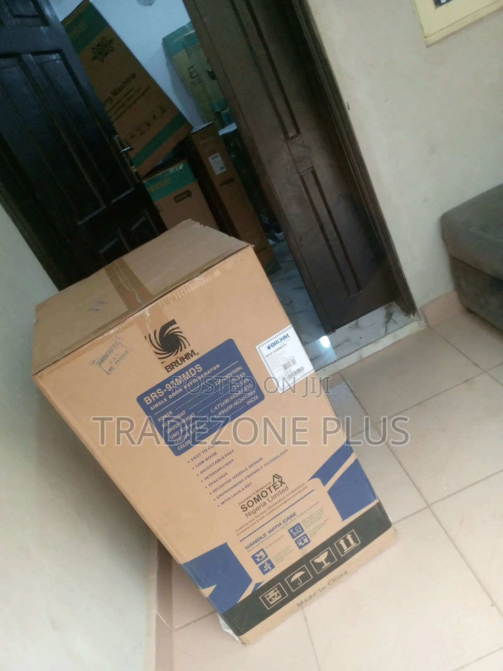 Super Cooling Bruhm Refrigerator BBRS-93mmds 90ltrs