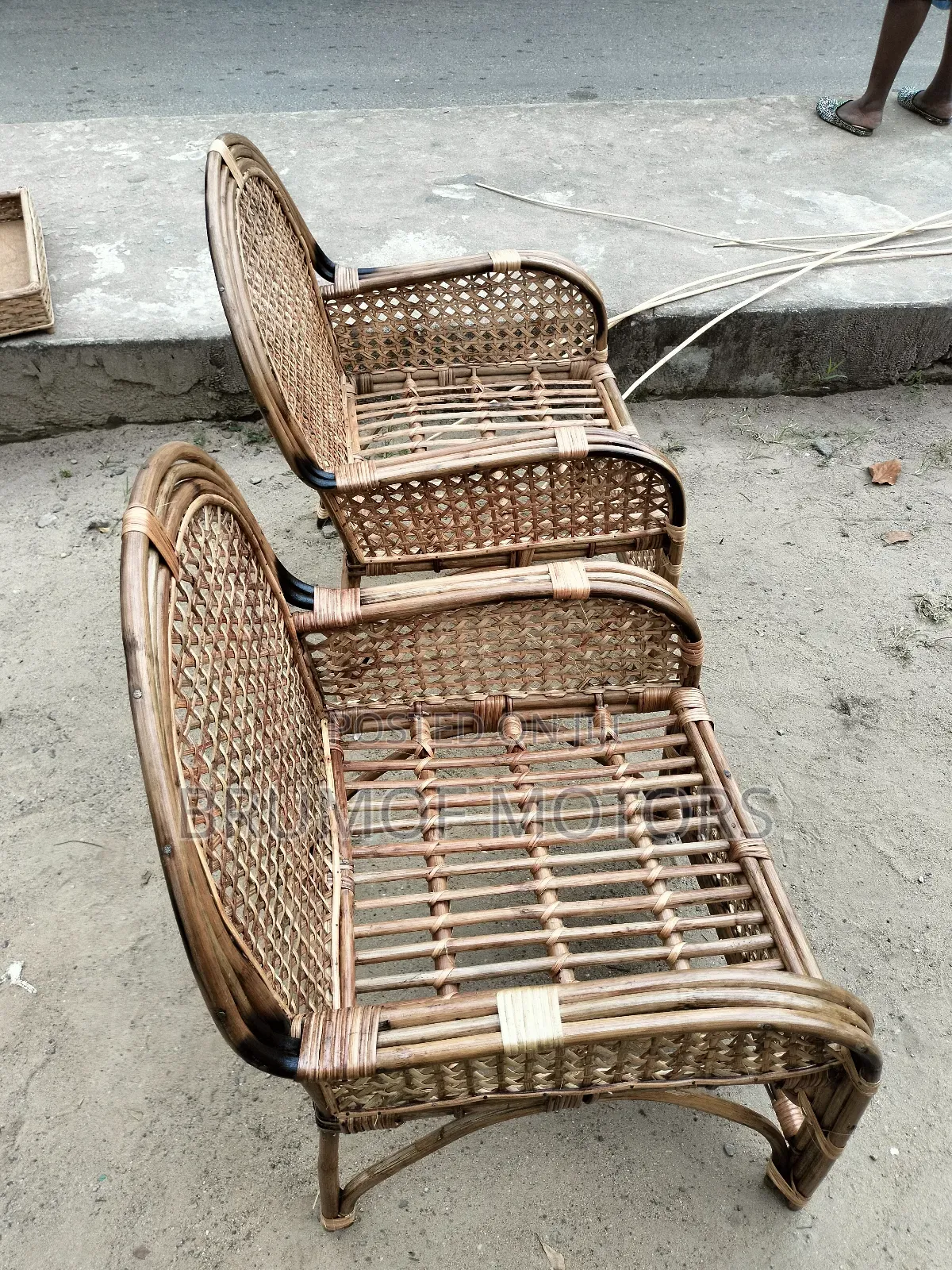 African Cane Chair
