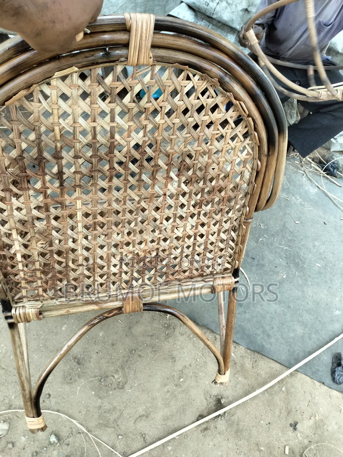 African Cane Chair