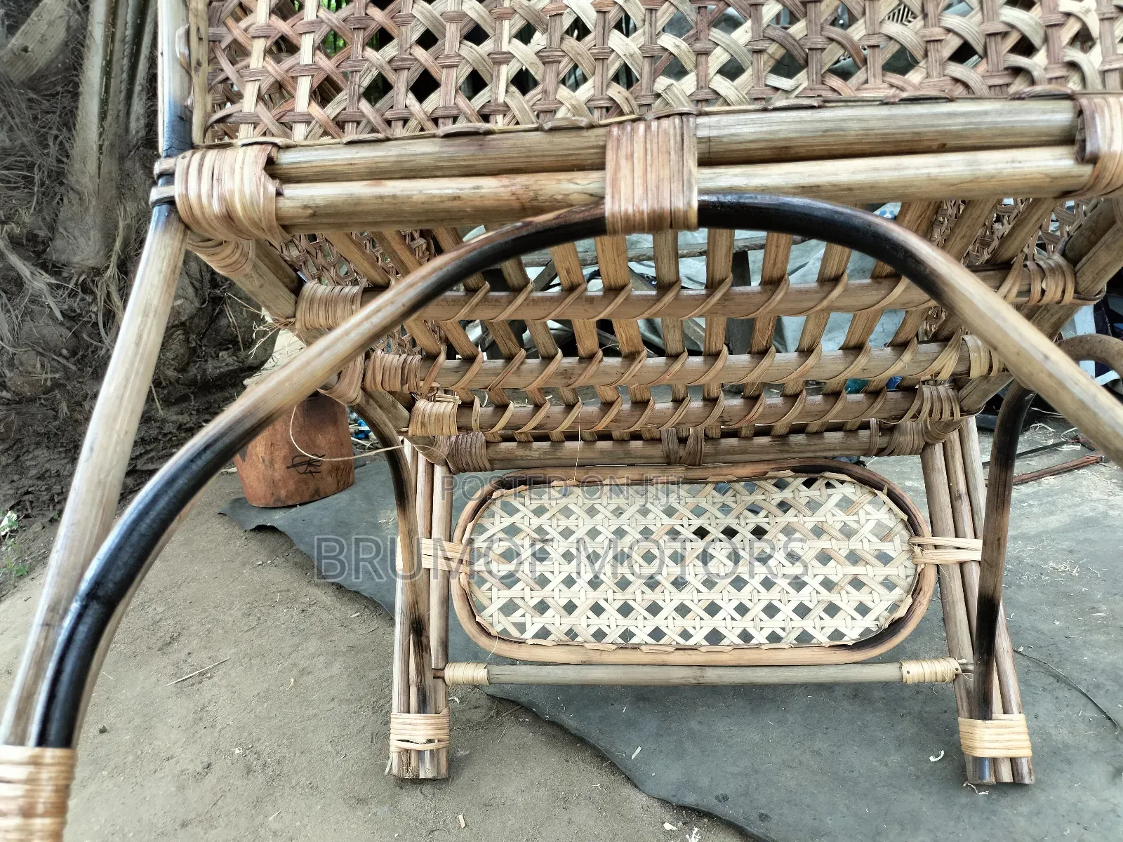 African Cane Chair