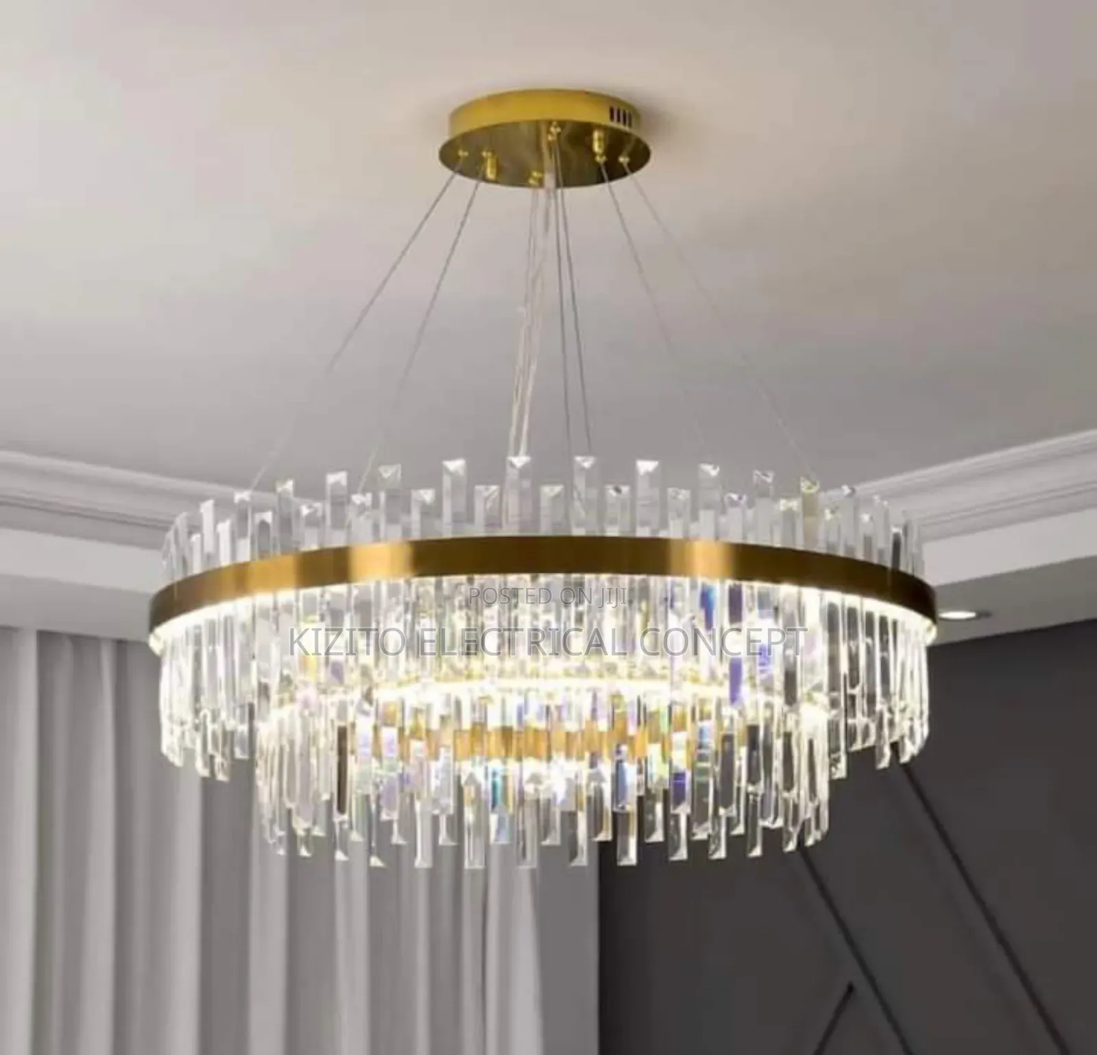 Modern Nordic Luxury Crystal Chandelier Light