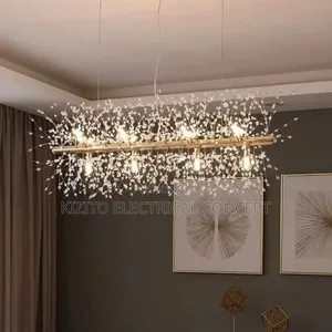 DANDELION LED Crystal Chandalier Fixture Light