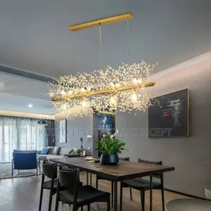 DANDELION LED Crystal Chandalier Fixture Light