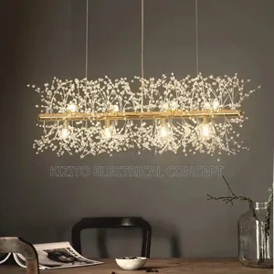 DANDELION LED Crystal Chandalier Fixture Light