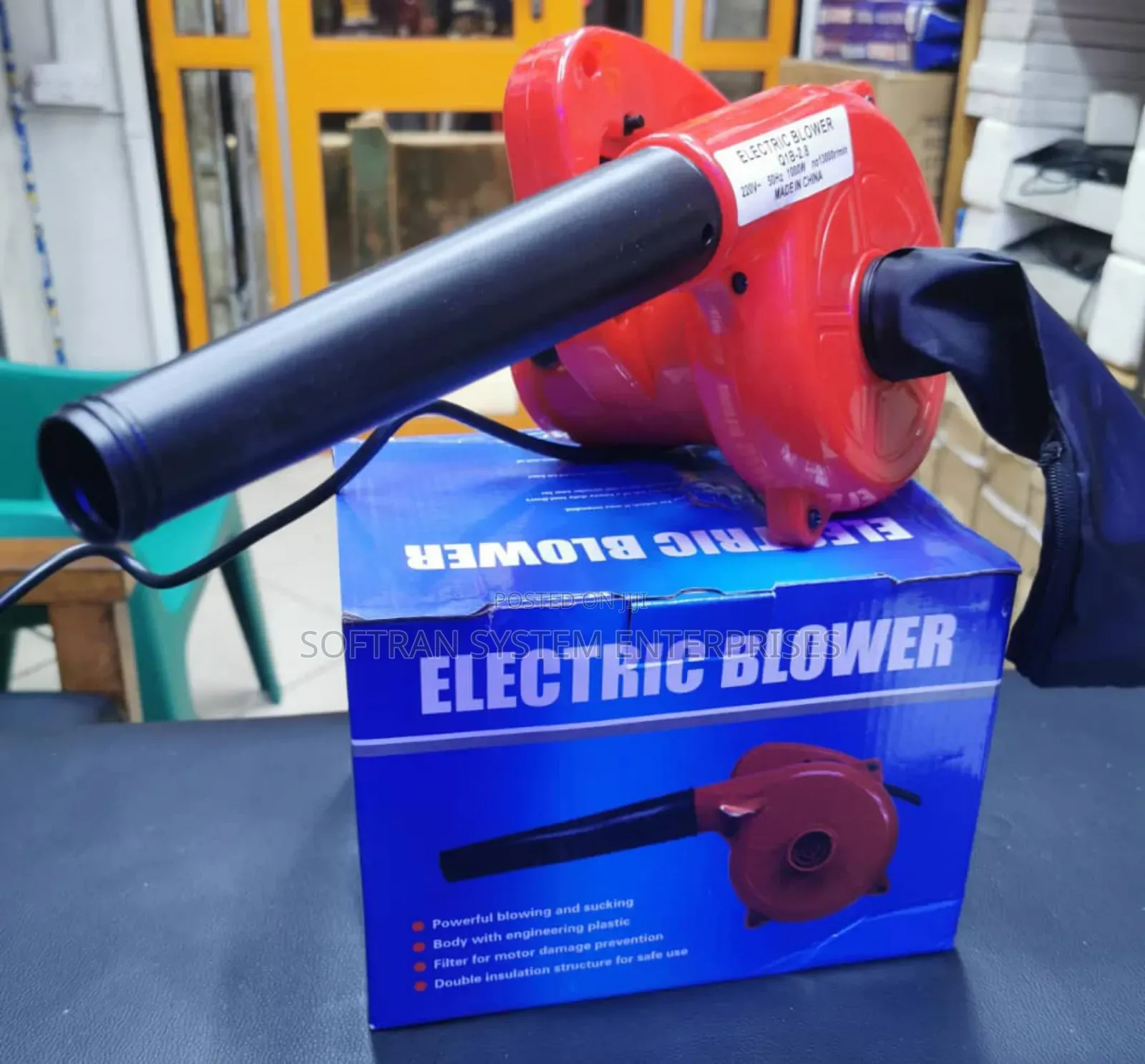 Electric Air Blower, Vacuum Cleaner, Duster