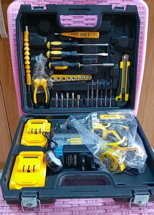 21V Electric Impact Drill Cordless Screwdriver 3 Functions