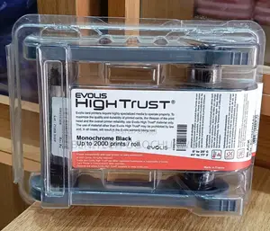 Evolis High Trust Monochrome Black 2000 Prints Per Roll