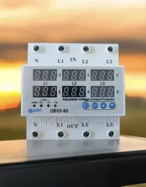 3phase Adjustable Voltage Protector/Current/Load Limiter 63a