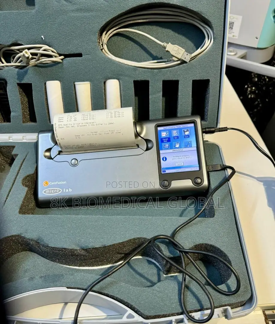Spirometer Microlab Mk8 Carefusion 3500 Colour Touchscreen