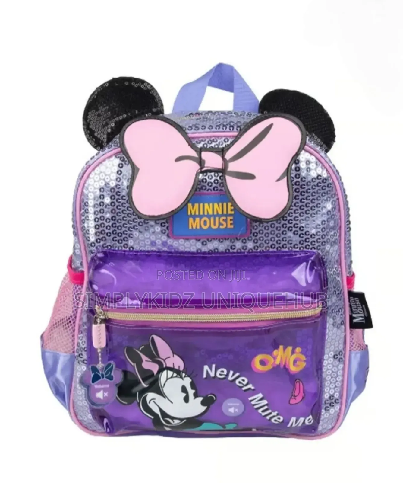 Minnie Mouse Character Backpack