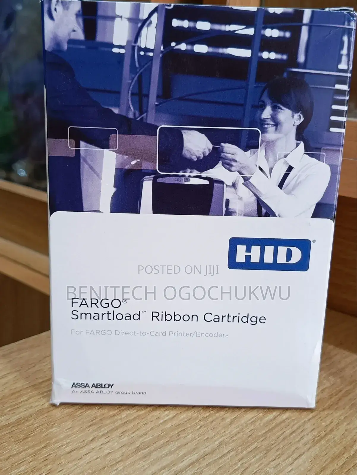Hid Fargo Smartload Ribbon Cartridge (Black)