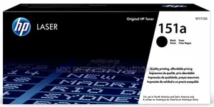 HP 151A Black Laserjet Toner Cartridge - (W1510A