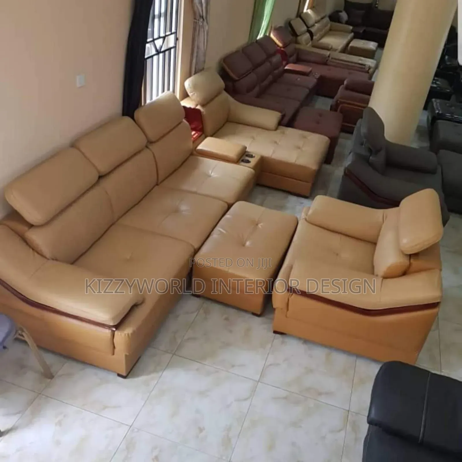 L Shape Sofa Chair.