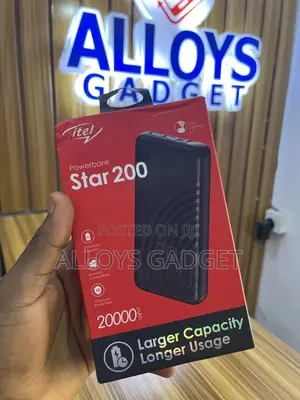 Star 200 Itel Power Bank Larger Capacity Longer