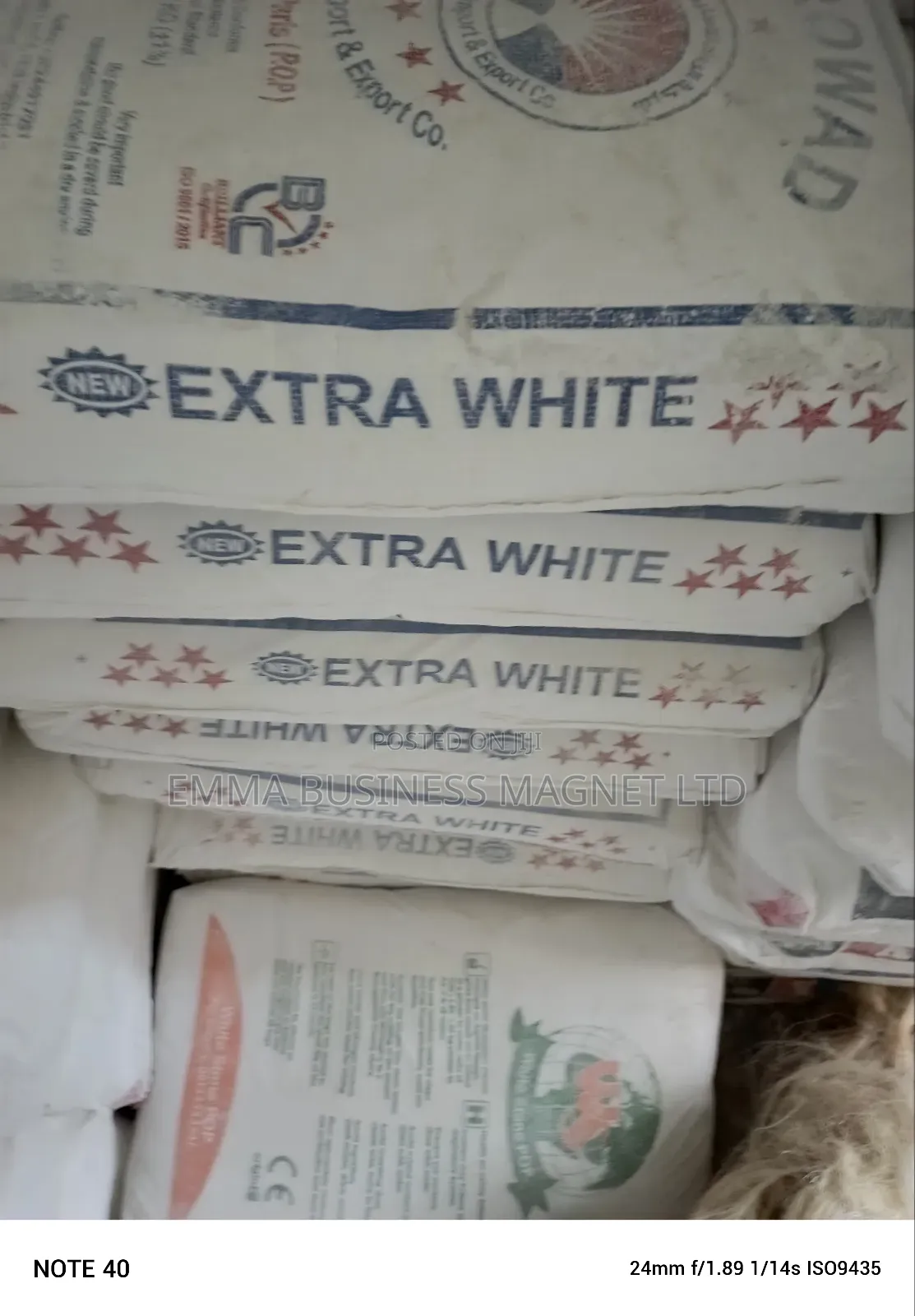 High Quality Pop White Cement