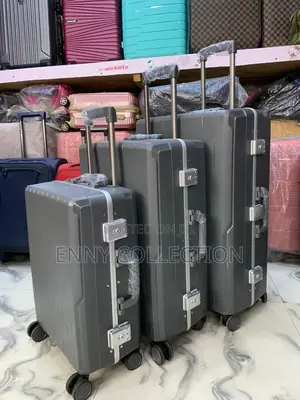 Set of 3 Aluminum Luggage Box