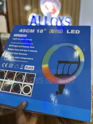22inch Rgb Ringlight With Tripod Stand