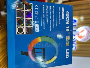 22inch Rgb Ringlight With Tripod Stand