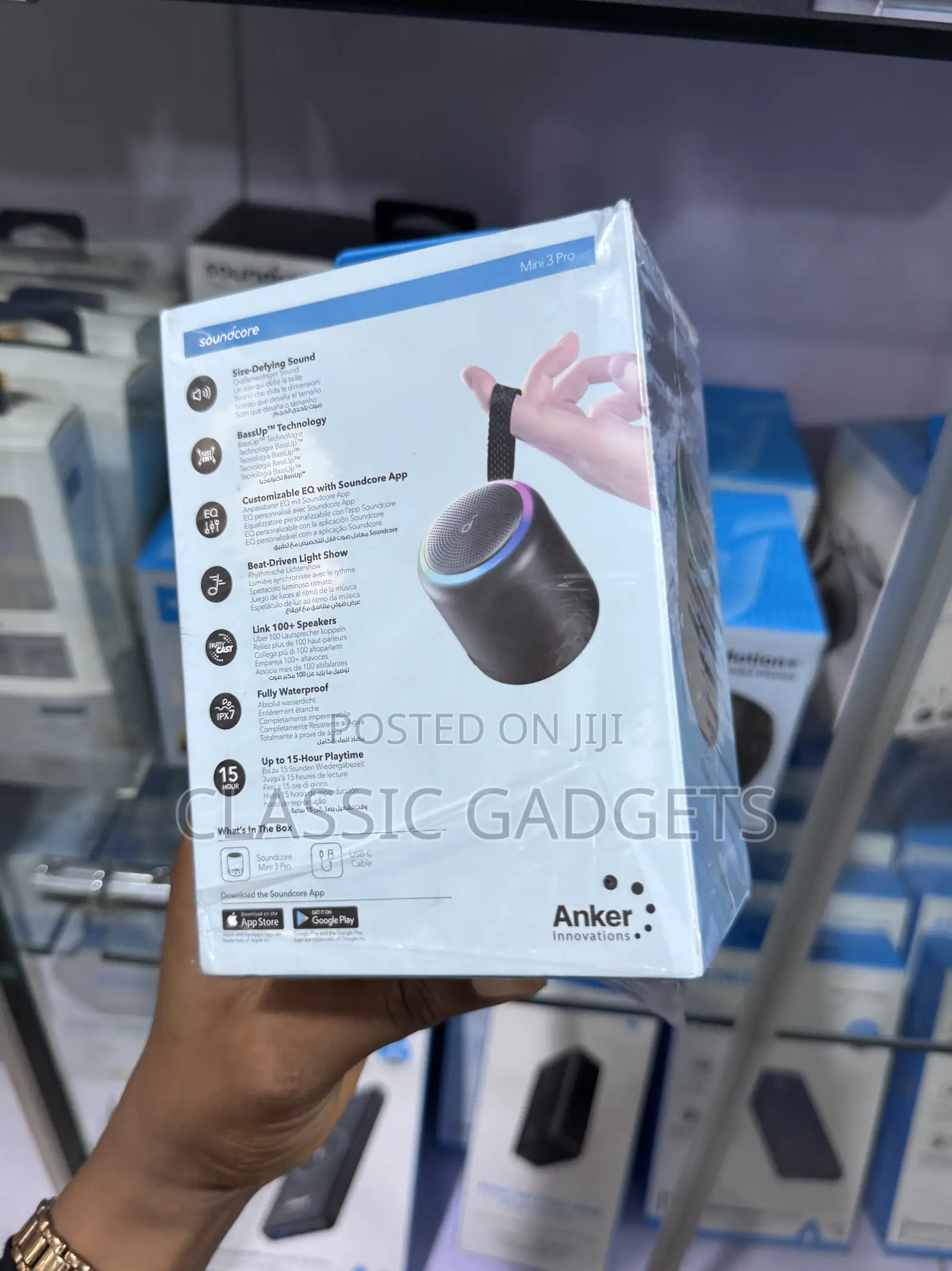 Anker Soundcore Mini 3 Pro Portable Bluetooth Speaker