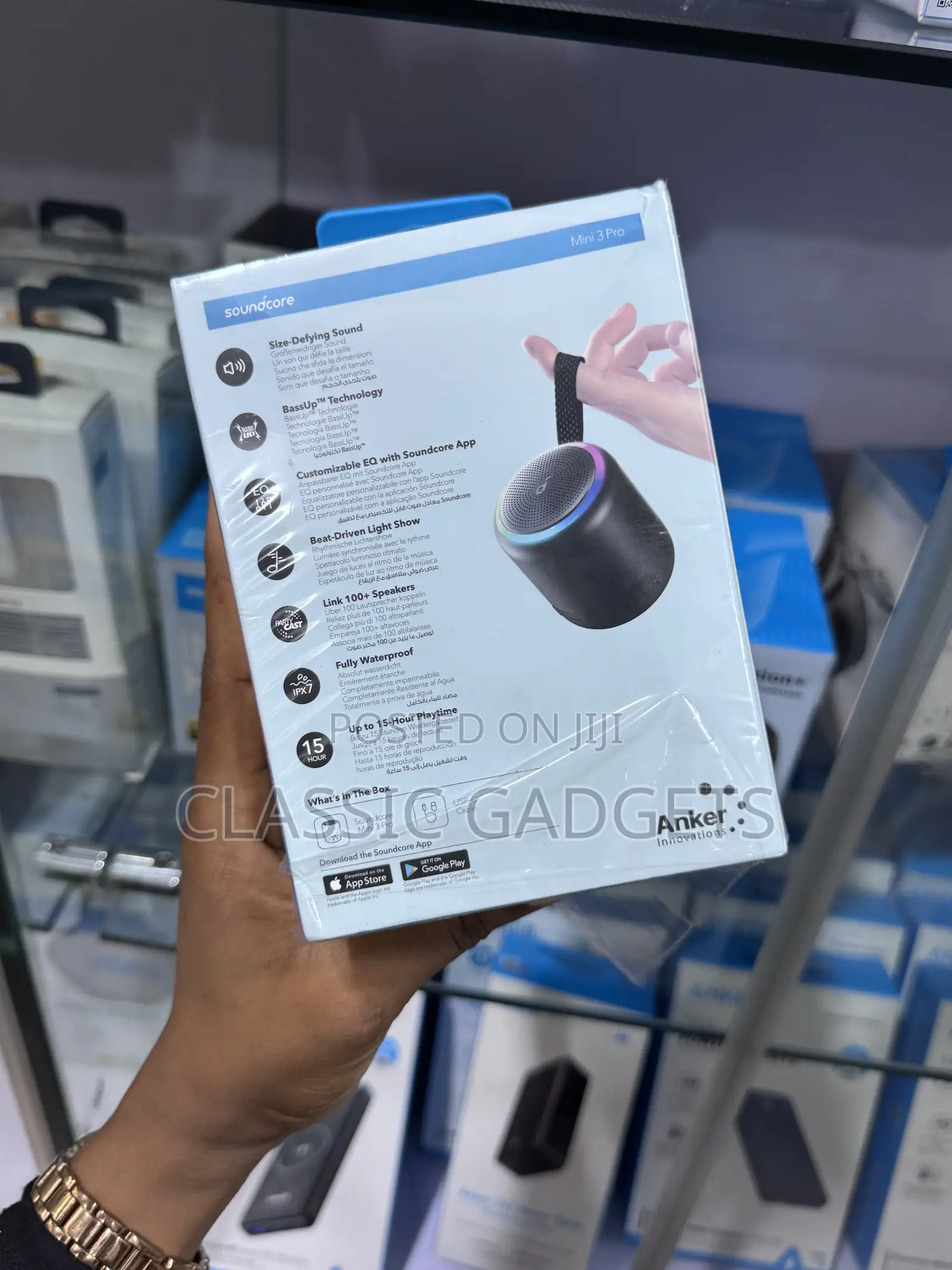 Anker Soundcore Mini 3 Pro Portable Bluetooth Speaker