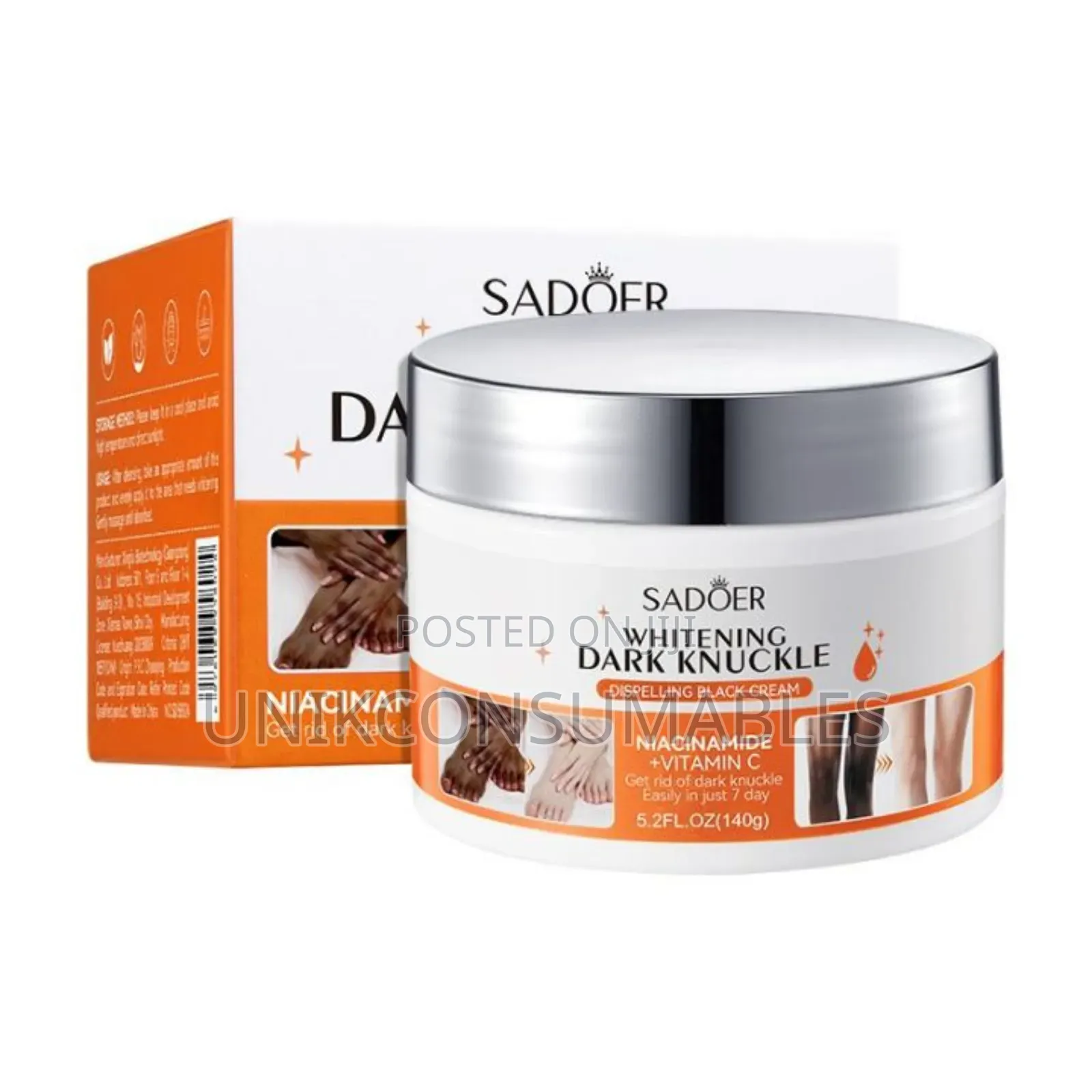 SADOER Vitamin C Whitening Dark Knuckle Black Knee Cream