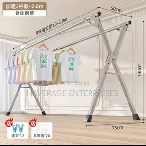Extendable Outdoor Cloth Drying/Assembly Rack