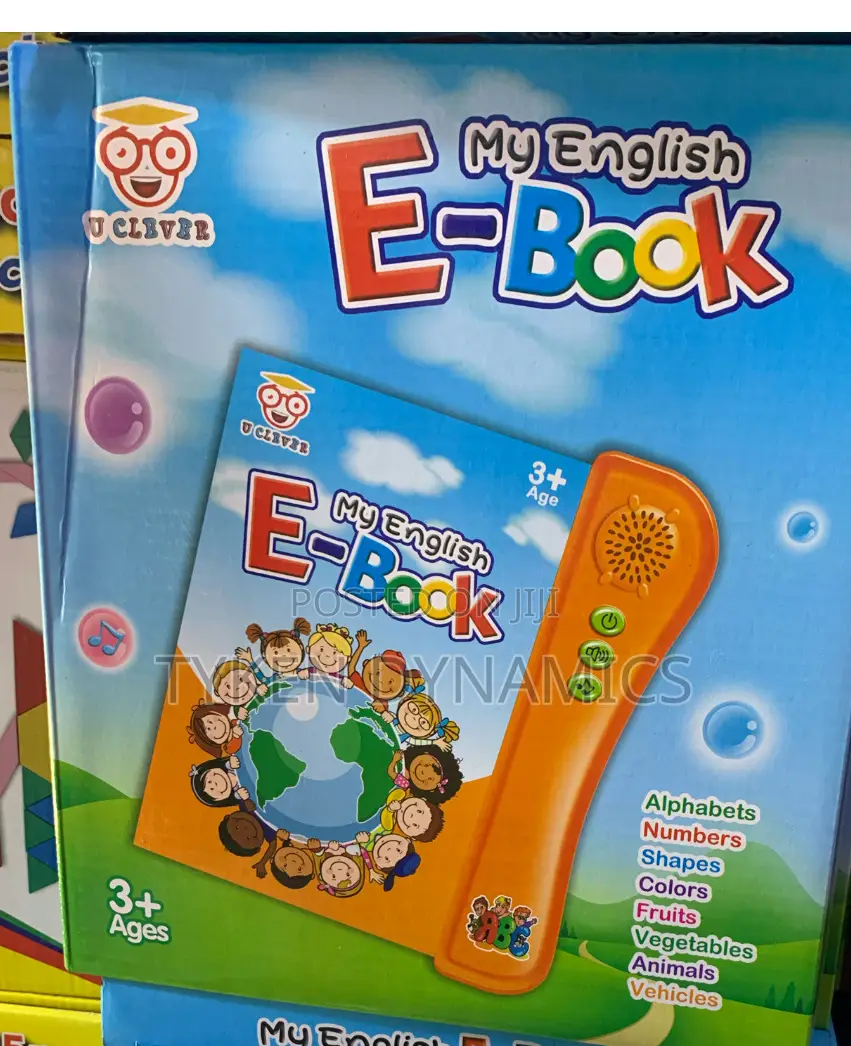 My English E-Book Educational Learning Device