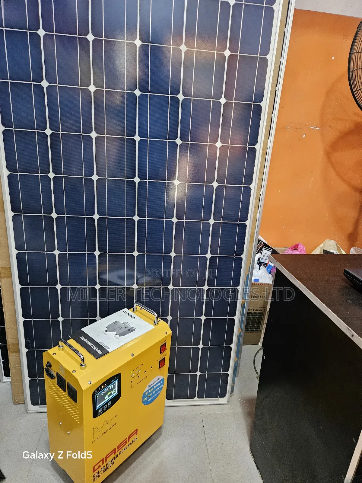 Qasa Solar Generator SPG-500VA Available Now