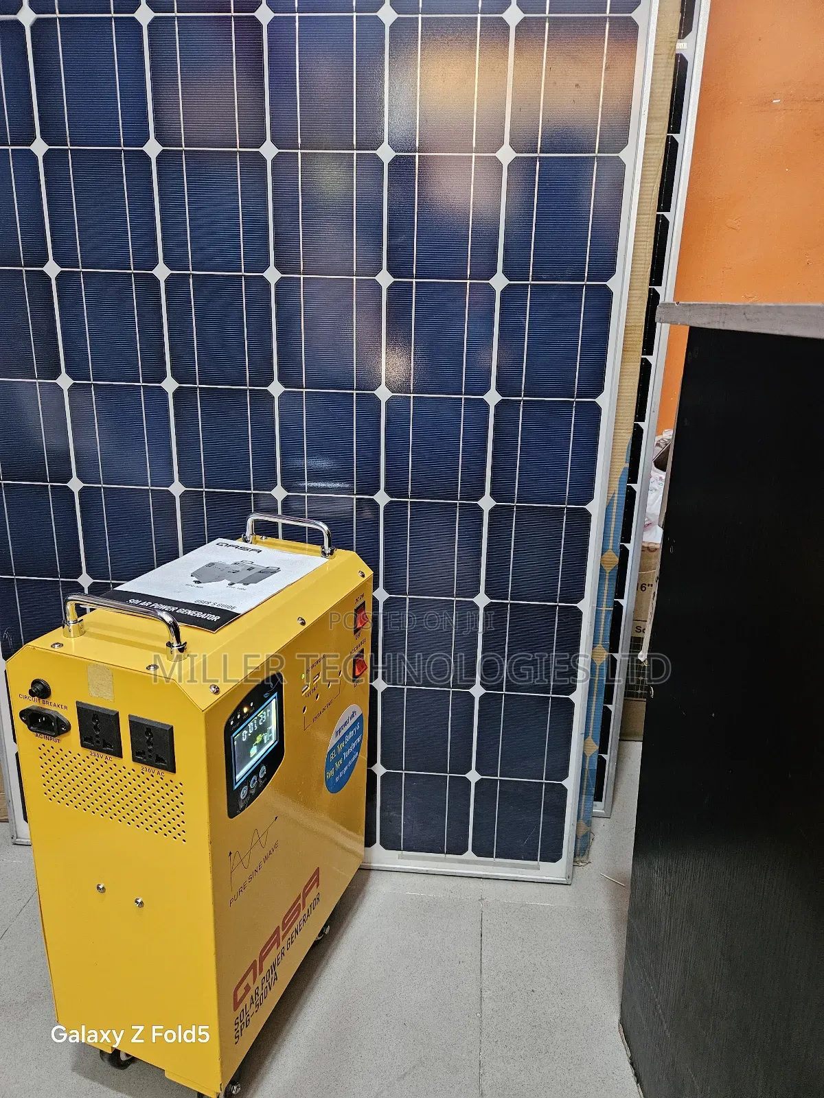 Qasa Solar Generator SPG-500VA Available Now