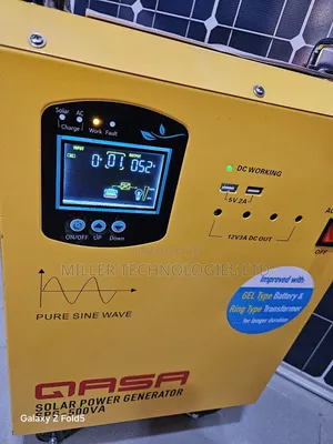Qasa Solar Generator SPG-500va Ready for Supply