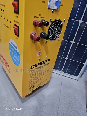 Qasa Solar Generator SPG-500va to Power Minor Home Appliaces
