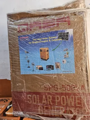 Qasa Solar Generator SPG-500va Power Laptops Fan Bulbs Home
