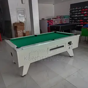 HDF Marble and Coin Snooker Tables With Accessories
