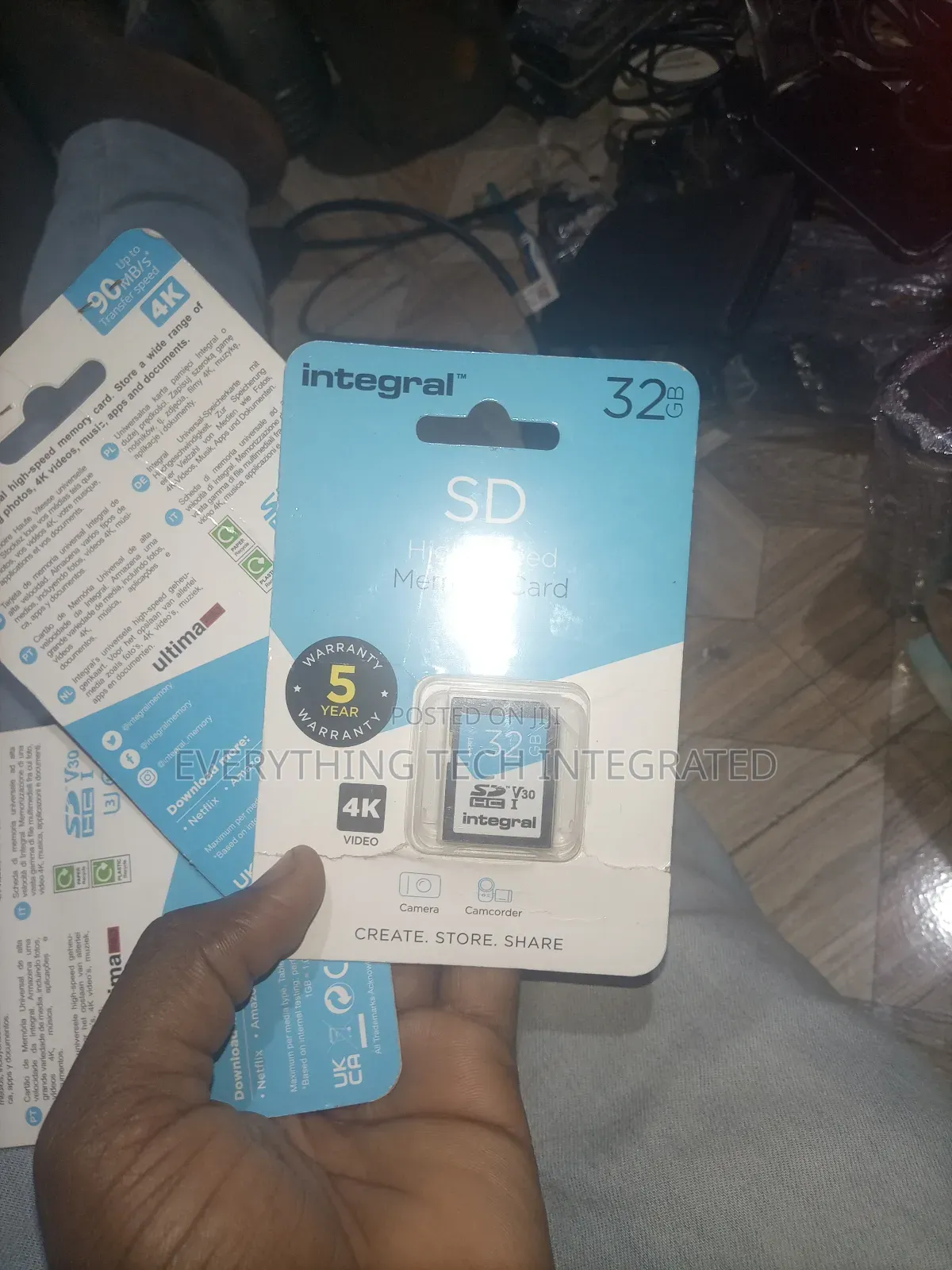 Integral High Speed 32GB SDHC Video Memory Card