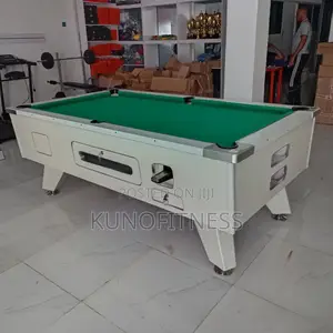 White Marble and Coin Snooker Tables 7ft From Nigeria