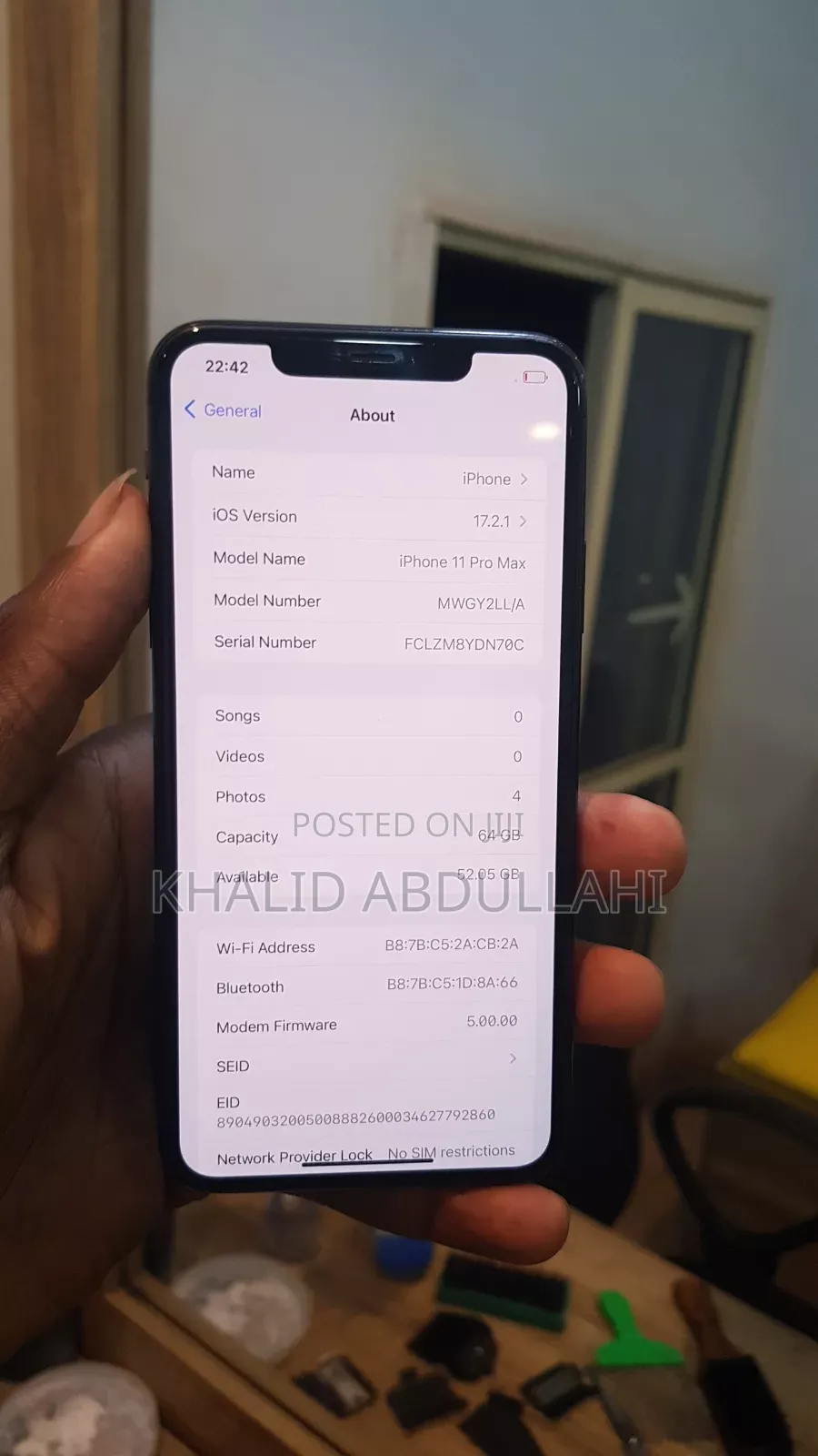 Apple iPhone 11 Pro Max 64 GB Gray